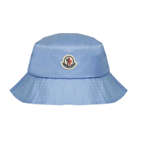 MONCLER 品牌LOGO漁夫帽-天空藍色(S號、M號)