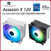 Thermalright AX120 R SE PLUS 4 Heat CPU Cooler พร้อม4pin PWM 120มม. CPU Cooling สำหรับ In LGA115x 1700 2011 2066 AMD AM4 AM5