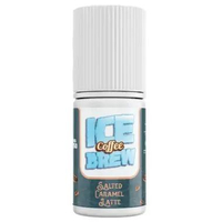 Liquid Saltnic Ice Brew Fresh Fruity Series 15MG 30ML By Nusa Indonesia SALTED CARAMEL COFFEE