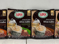 Super White Coffee Charcoal Roasted Heritage Brown Sugar Classic Creamer Hazelnut Malaysia