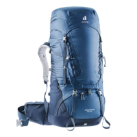 【deuter】AIRCONTACT 55+10L 拔熱透氣背包《藍》3320321/登山後背包/長途登山包(悠遊山水+)