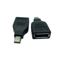 Mini DP Male to Displayport Female adapter Mini Displayport to Displayport converter adapter for macbook pro air mini PC