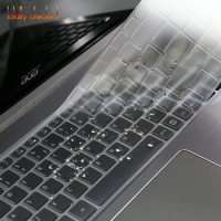 Ultra Thin Soft TPU Keyboard Protector Skin Cover for Acer Swift 7 SF713-51, Acer Spin 7 SP714-51 Laptops
