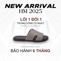 Dép Nam Chữ H Cao Cấp - Sang Trọng, Lịch Lãm, Êm Chân, Chống Trượt - Phù Hợp Mọi Outfit MS11