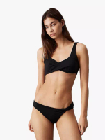 Calvin Klein Calvin Klein Swimwear - Bikini Bottoms - CK Structured Twist - Black - black