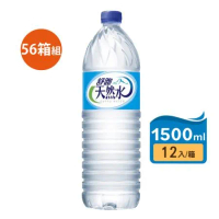 【舒跑】天然水 來自中央山脈 1500ml(12瓶/箱) 56箱組
