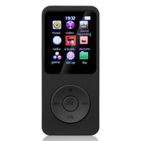 1.8 Inch Color Screen Mini Bluetooth MP3 Player E-Book Sports MP3 MP4 FM Radio Walkman Student Music Players For Win8XPVISTA