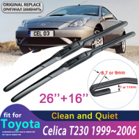 for Toyota Celica T230 1999~2006 Windscreen Windshield Wipers Car Wiper Blade Car Accessories 2000 2001 2002 2003 2004 2005