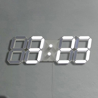 3D LED立體數字鐘(大款) 電子時鐘 鬧鐘 掛鐘