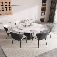 Desk Round Dining Table Conference Console Marble Kitchen Dining Tables Salon Coffee Juegos De Comedor Garden Furniture Sets