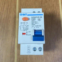 CHNT CHINT DZ267LE-32 1P + N DPNL 6A 10A 16A 20A 25A 32A Pemutus Arus Residu RCBO MCCB 36MM