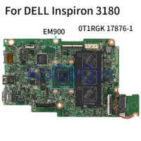 For DELL Inspiron 3180 3185 EM900 Laptop Motherboard Mainboard CN-0T1RGK 0T1RGK 17876-1 DDR4 TEST OK