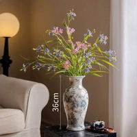 【掬涵】田園自然模擬花香雪蘭假花野趣插花花藝桌面裝飾花擺件