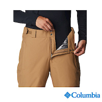 Columbia 哥倫比亞 男款 OT防水保暖雪褲-棕色 UWE09460BN / FW22