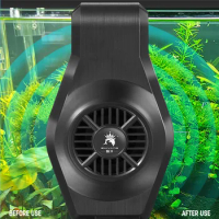 USB Aquarium Fish Tank Cooling Fan System Chiller Control Reduce Water Temperature Fan Set Cooler Aquarium Cooling Fans