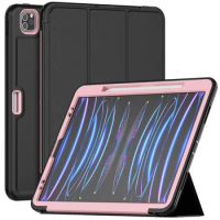 Smart Case for iPad Pro 11"M1 M2 Folio Stand Cover iPad 11 inch Pro 1 2 3 4th Gen 2022 2021 Durable Heavy Duty Shockproof Shell