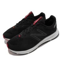 New Balance 慢跑鞋 Flash V5 4E 超寬楦頭 男鞋 紐巴倫 透氣 緩震 抓地耐磨 黑 紅 MFLSHBW5-4E