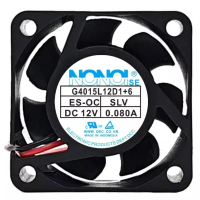 พัดลมระบายความร้อนรุ่นใหม่สำหรับ NONOISE 4015 G4015L12D1+6 DC12V 0.080A ขนาด 4 ซม. (40×40×15 มม.)