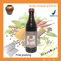 Arak gentong / Arak masak cap guci Gentong / Saos tape siau hing 600ml
