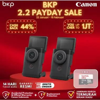 Canon PowerShot V10 Vlogging Camera Vlog Kamera Power Shot V 10 RESMI Silver