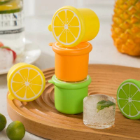 Ice Cube Box Frozen Artifact Creative Mini with Lid Silicone Supplementary Food Ice Tray Mold Ice Bag Freezer