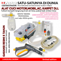 APR RAJA MESIN STEAM CUCI MOTOR MOBIL BRUSHLESS AP81 pro salju EDITION 400W 10-150 BAR SILENT TANPA 
