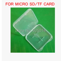 100 Pcs/lot PP Plastic TF CARD1GB 2GB 4GB 8GB Micro SD Card Cases Box Card not Included