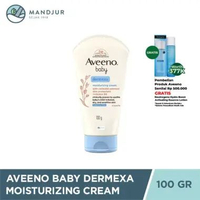 Aveeno Baby Dermexa Moisturizing Cream 100 Gr - Pelembab Kulit Bayi Sensitif Gatal Iritasi