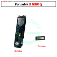 For nubia X NX616j Loudspeaker + EarSpeaker ear Speaker earpiece Sound Ribbon replacement parts