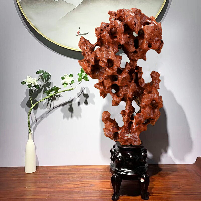 古美術太湖石・時代物・天然古賞石置物・古賞物・古擺件中国美術唐物自然石