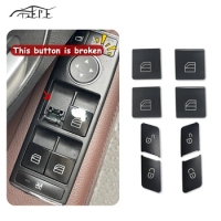Car window lifting button accessories tool for Mercedes Benz W204 W212 W463 W166 X166 CLA switch button cover cap 2049055402