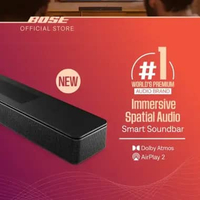 Bose Smart Soundbar with Dolby Atmos for Premium Home Theater +Subwoofer