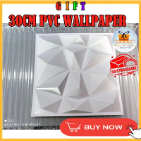 GIFT 30CM Gaming wall decoration 3D wallpaper Diamond PVC wallpaper Wall Panel 3D Pvc Tebal waterpro