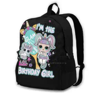 Surprise I M The Glam Birthday Girl T Shirt 3d Print Design Backpack Casual Bag I M The Glam Birthday Girl
