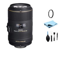 Sigma 105mm F2.8 EX DG OS HSM Macro Lens Full Frame 105mm F2.8 Macro Lens For Canon Mount or Nikon Mount （Used）