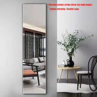 Flexible Art Mirrors Mirror Wall Stickers Flexible Thicken Art Mirrors Acrylic Wall Decorations for Kitchen Bathroom Wall Decot
