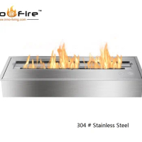 Inno living fire 16 inch bio ethanol insert gel fuel fireplace insert