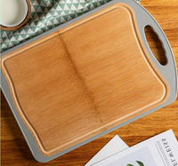 砧板 西子千束菜板家用抗菌防霉實木占板不銹鋼切菜板廚房砧板整竹案板
