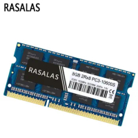 Rasalas New 4GB 8G Oперативная Nамять DDR3 1066Mhz SO-DIMM Notebook RAM 1.5v 204Pin Laptop Fully Compatible Memory Sodimm Blue