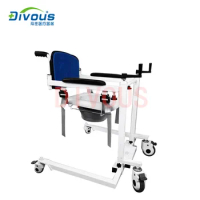 New Product Home Care Pantient Transfer Commode Toilet Shower chair moving wheelchair