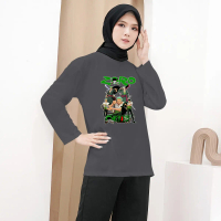 Kaos Lengan Panjang Wanita|Baju Kaos Wanita Tangan Panjang|Kaos Lengan Panjang Wanita Oversize|Kaos 