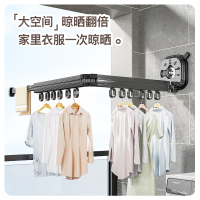 晾衣架 免打孔折疊晾衣架吸盤式室內陽臺掛壁墻上玻璃窗浴室便捷晾衣架子-快速出貨