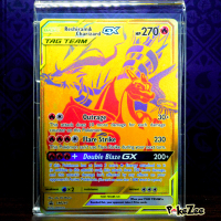 Reshiram Charizard GX Tag Team Gold Promo SM247 Pokemon TCG English