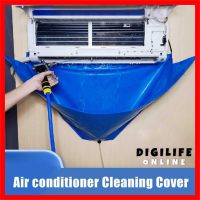 Cover Plastik Cuci AC Penutup Penampung Air Service AC Air Conditioner Tempat PenampungAN