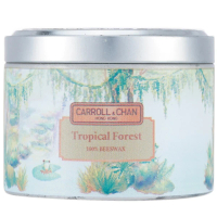 Carroll & Chan 100% 蜂蠟錫罐蠟燭 - 熱帶森林 (8x6) 厘米