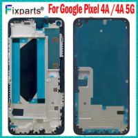 Tested New Frame For Google Pixel 4a Middle Frame Plate Housing Bezel LCD Support Mid Faceplate Bezel Pixel 4A 5G Middle Frame