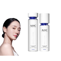 【AHC】超導水光玻尿酸基礎保濕組_精華水130ml+精華乳100ml(醫美科研 HA精華 B5保濕)