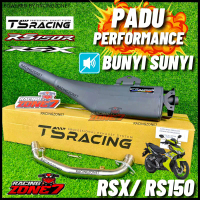 TS RACING RS150/ RSX150 Paip Ekzos Tekanan Belakang Super/ RSX150 Ekzos Tekanan Belakang/ RS150 Stan