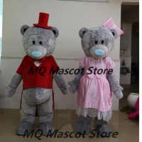 Cosplay Big Bears Mascot Costume Wedding Teddy Bear Plush Customized Animal Costume For Adult Halloween Carnival Mask Party