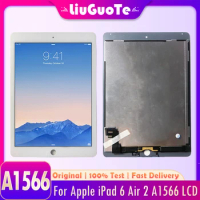 9.7" AAA+ Grade For Apple iPad 6 Air 2 LCD Display Touch Screen Digitizer Assembly Replacement For iPad 6 A1567 A1566 LCD Panel